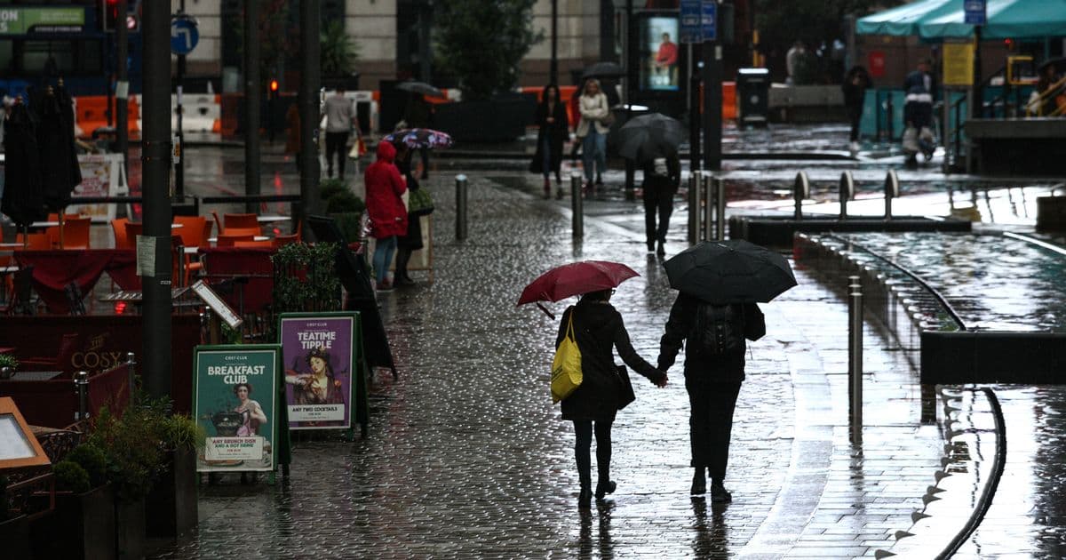توقعات بهطول أمطار غزيرة في مانشستر الكبرى