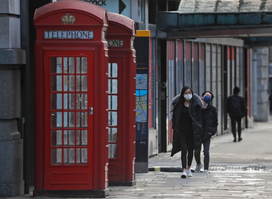 انخفاض معدلات الإصابة بكورونا في العاصمة لندن بمقدار الربع