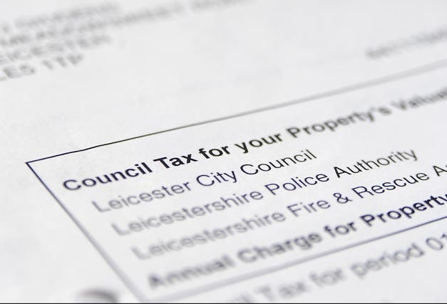 زيادة ضرائب المجلس بمقدار 5% في المملكة المتحدة