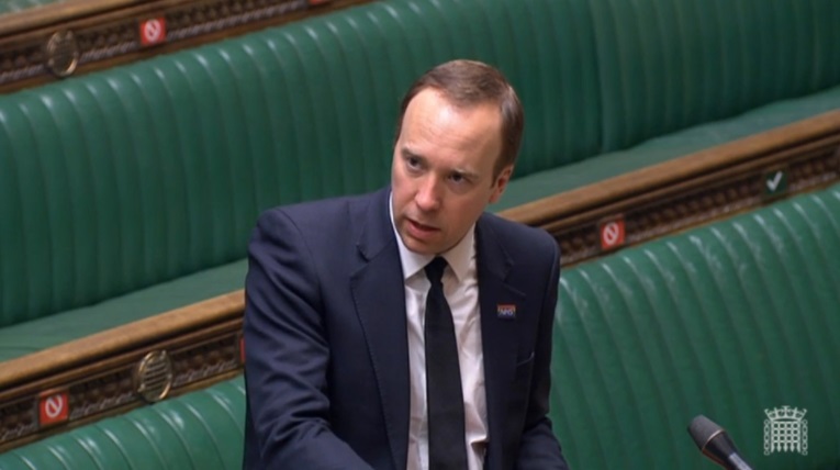 وزير الصحة البريطاني