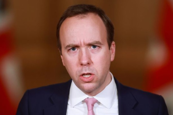 وزير الصحة البريطاني