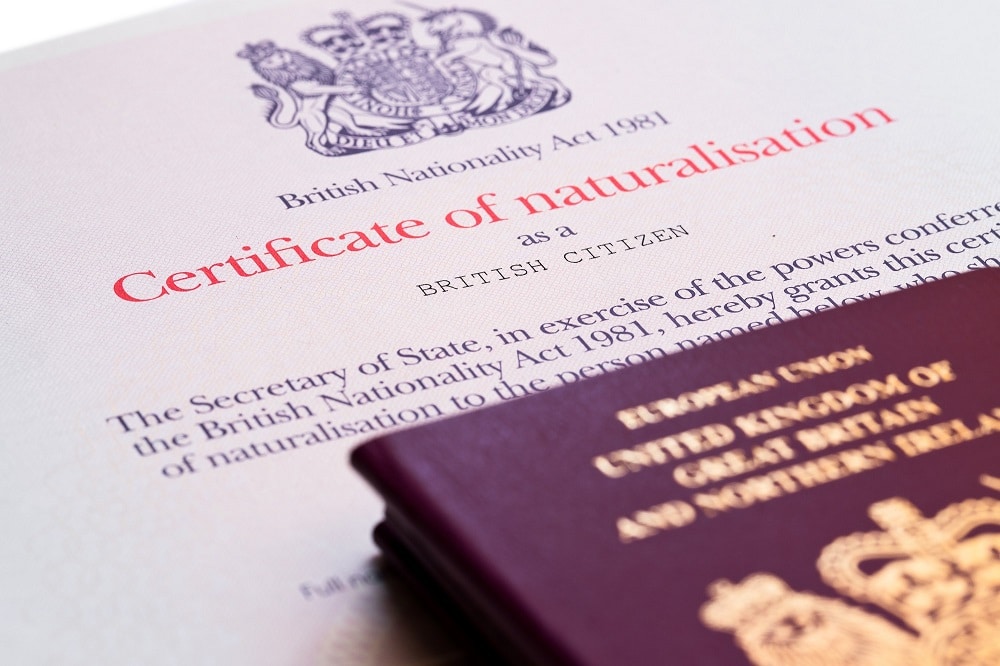 شروط الحصول على الجنسية البريطانية